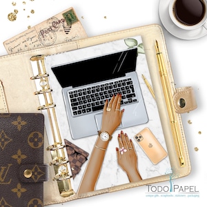 Working Babe Planner Dashboard: A5, Pocket, Personal Sizes (Digital Download)