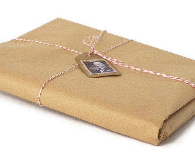 Kraft Tissue Paper 20 Sheets 20 by 30 Inches 100 Recycled Etsy