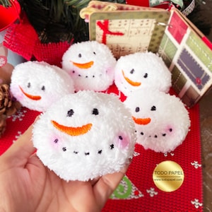 Festive Snowballs, Christmas Decor, Indoor Snowballs, Fake