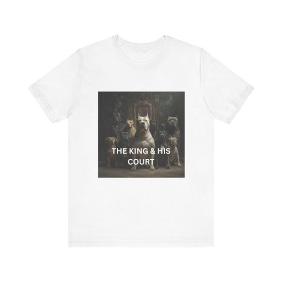 Dog Lovers Unisex Tee – The King & His Court Graphic Shirt