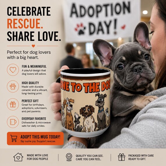 Dog Themed Mug – Pet Lovers cup| Dishwasher Safe Ceramic Mug
