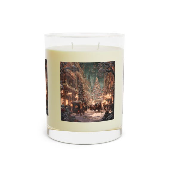 Winter Wonderland Soy Candle, 65 Hour Burn, Aromatherapy Home Fragrance| Gift for Christmas