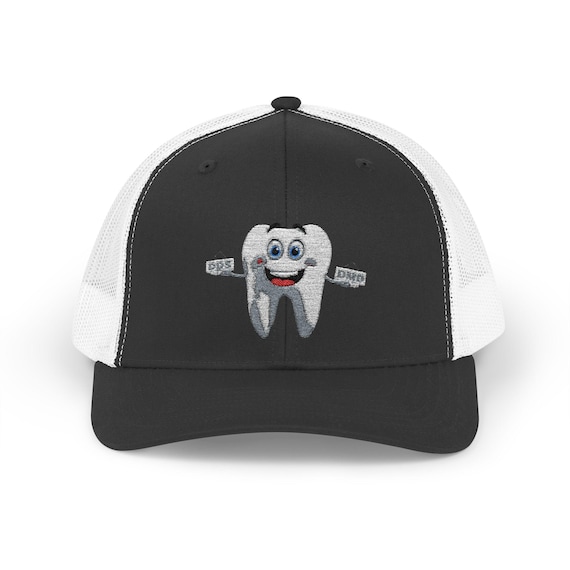 Smiling Tooth Snapback Cap | Dentist Dental Clinic Hat