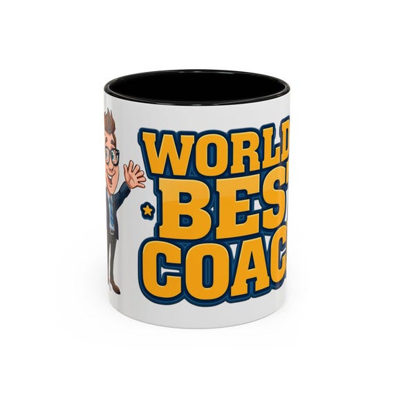 World's Best Coach Coffee Mug | 11oz 15oz Ceramic Cup