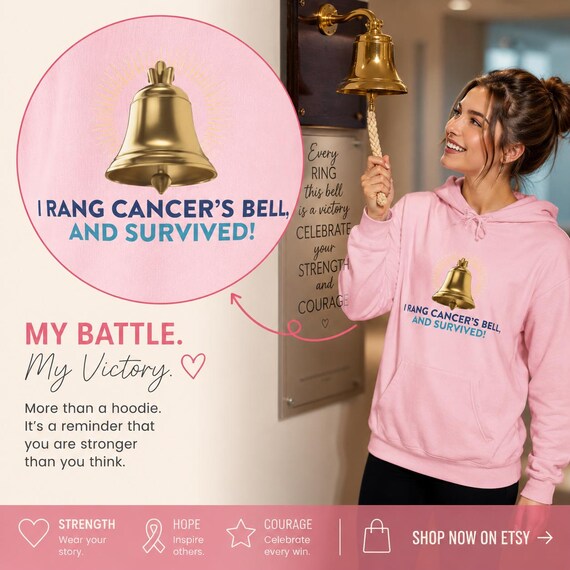 Cancer Survivor Bell Ringer Hoodie | Triumph Fleece