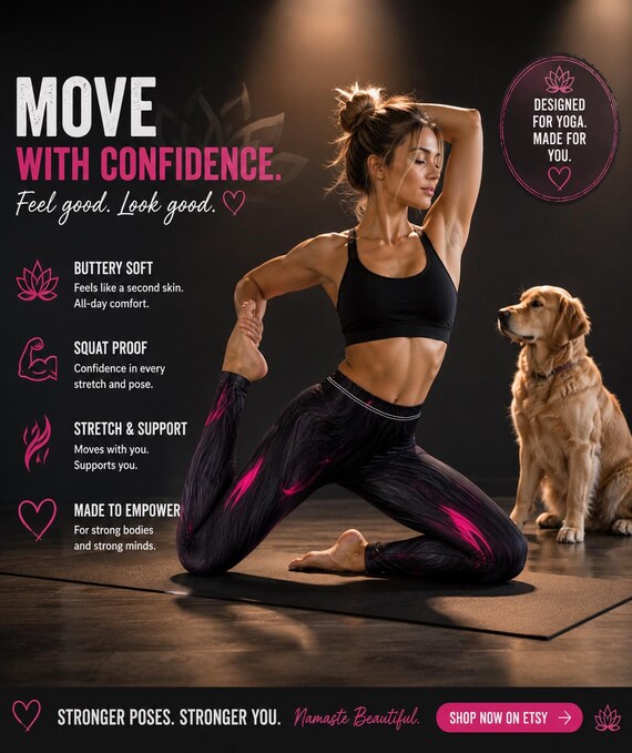 Nebula Black Yoga Pants,  Pink Swirl Leggings, All-Over Print Gym& Casual Activewear,