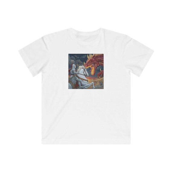 Dragon Knight Kids Tee, Fantasy Adventure Shirt| Gift for Kids