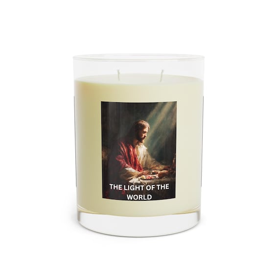 Scented Soy Candle – Light of the World, Aromatherapy Gift