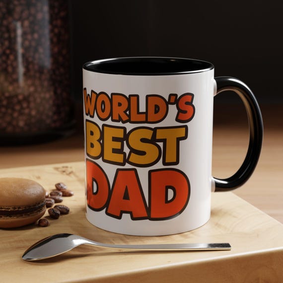 Dads Coffee Mug | Funny Fathers Cup, 11oz 15oz | Ceramic