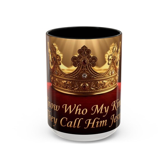 Royal Crown Jesus Mug | Christian Gift