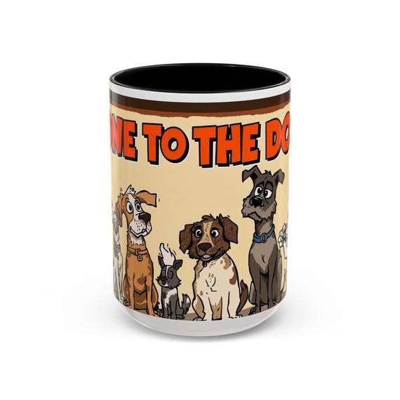Funny Dog Design Coffee Mug – Pet Lover Gift