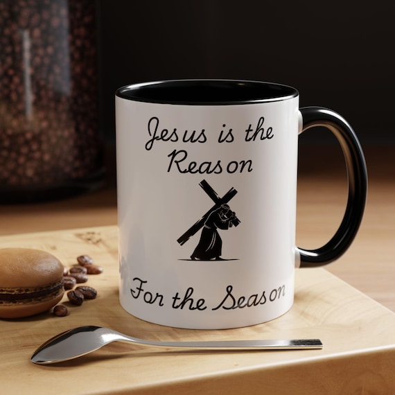 Christian Quote Coffee Mug, Inspirational Religious Gift