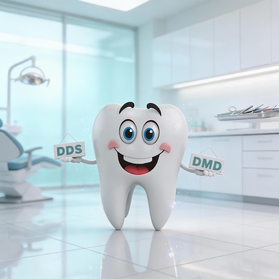 Smiling Tooth DDS DMD Mouse Pad | Dental Office Desk Mat| Dental Office Gift