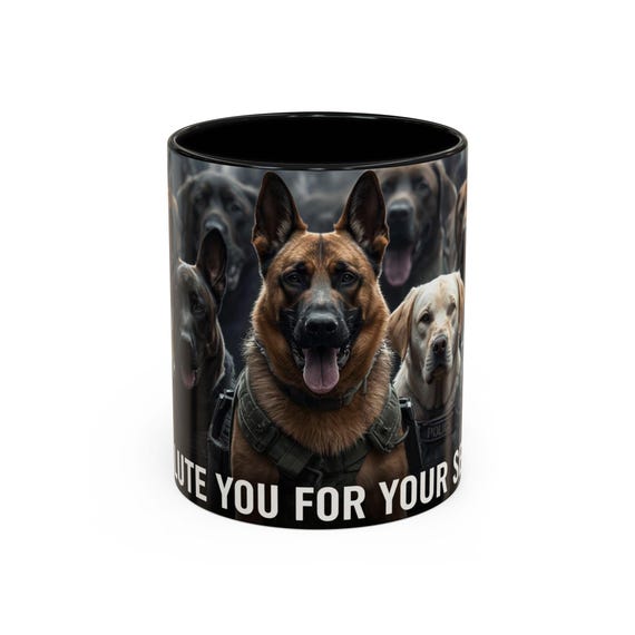 Heroic K9 Crew Coffee Mug - Police & Military Appreciation Gift