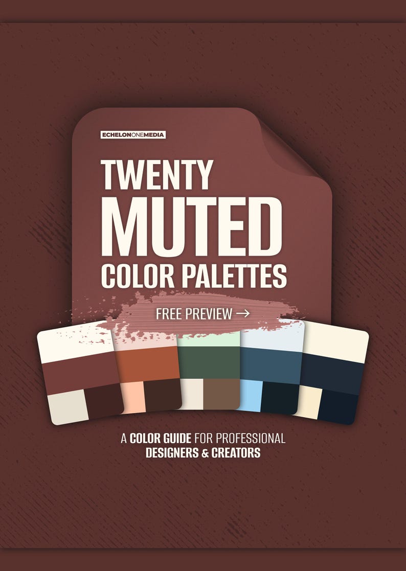 20 Muted Color Palettes | A Color Guide for Professional Designers and ...
