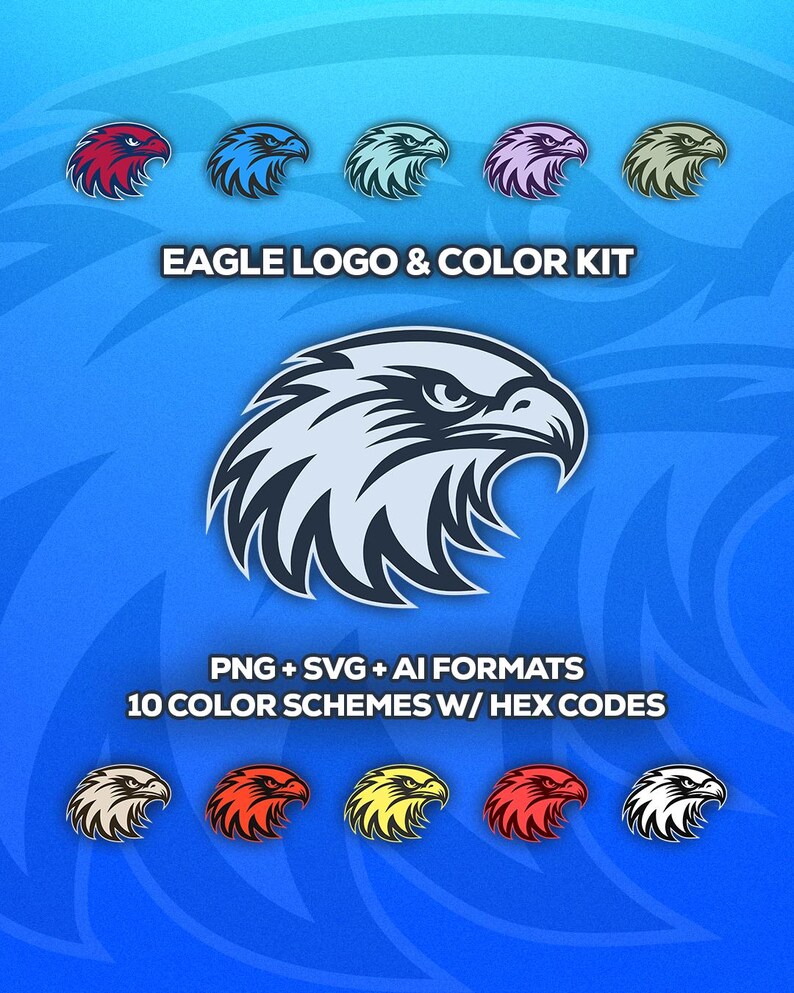 Eagle Logo & Color Kit - Etsy
