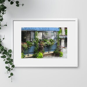 Floral Cafe a Montreal 8388 Download digitale Wall Art 11x14 e 18x24 Foto artistica