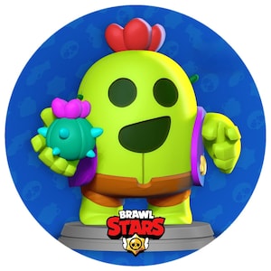 Brawl Stars Tortenaufleger 20cm Durchmesser