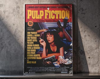 Pulp Fiction John Travolta 90s Movie Poster - Etsy