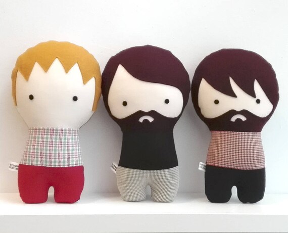 muñecos de tela personalizados