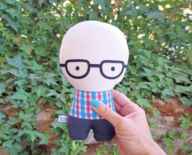 Handmade Personalized plush doll. Customized rag doll. Custom made image 6