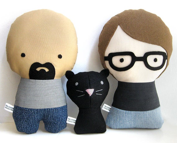 handmade plush dolls