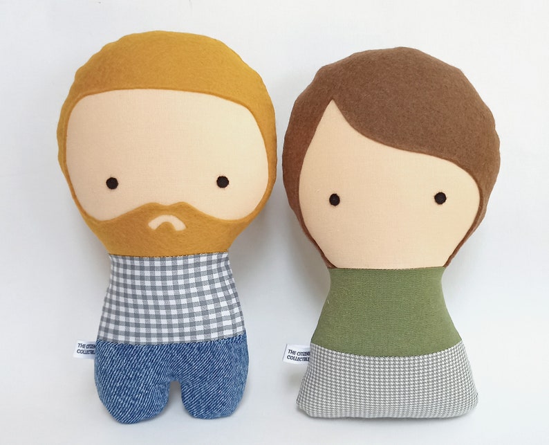 Personalized dolls: the perfect gift for boyfriend or girlfriend. Custom handmade dolls of your beloved people. image 2