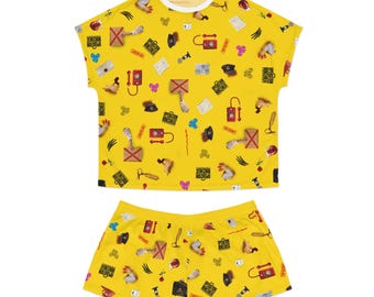 Women's Short Pajama Set (AOP)