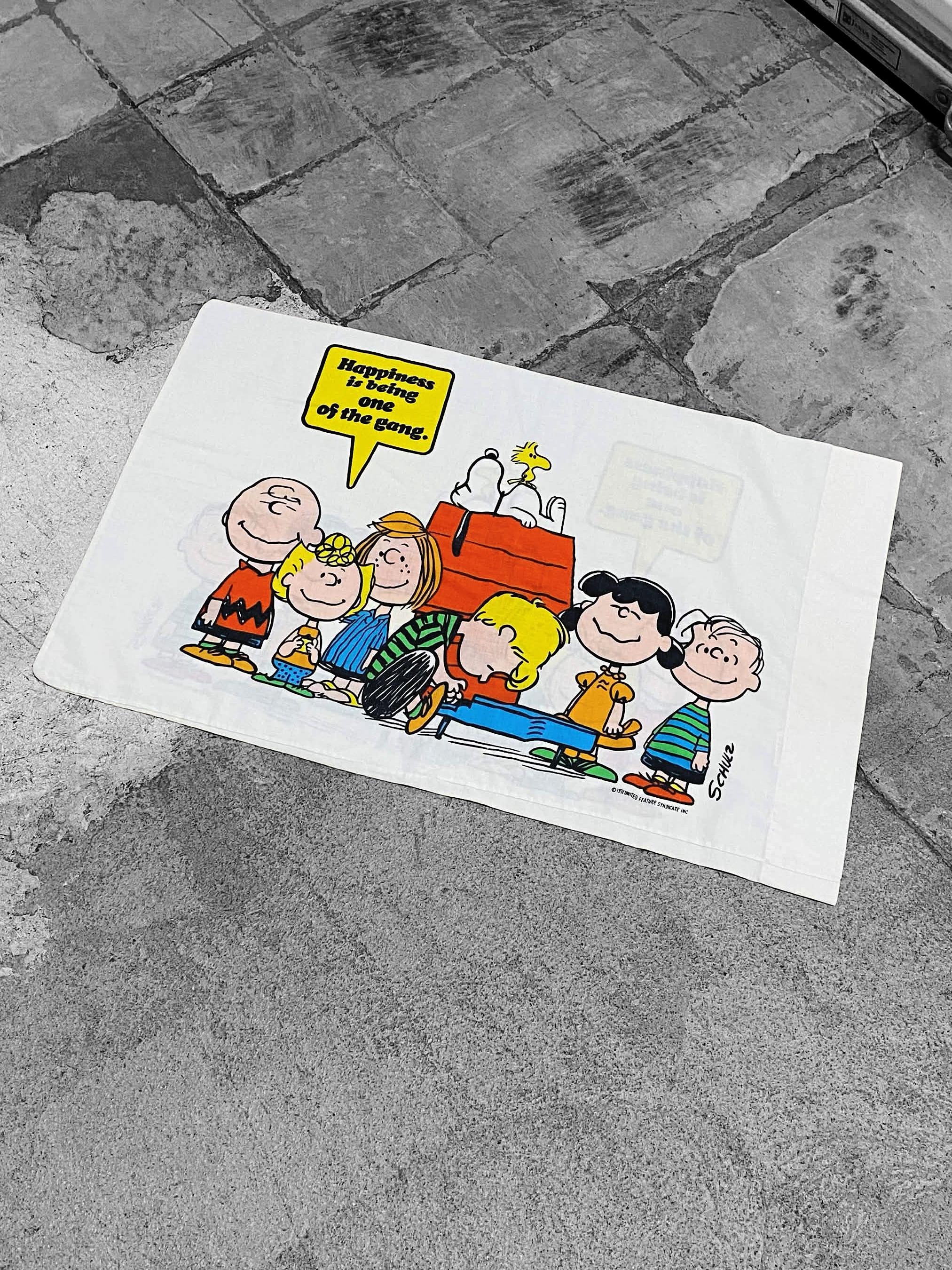 1970s Peanuts Sheet - Etsy
