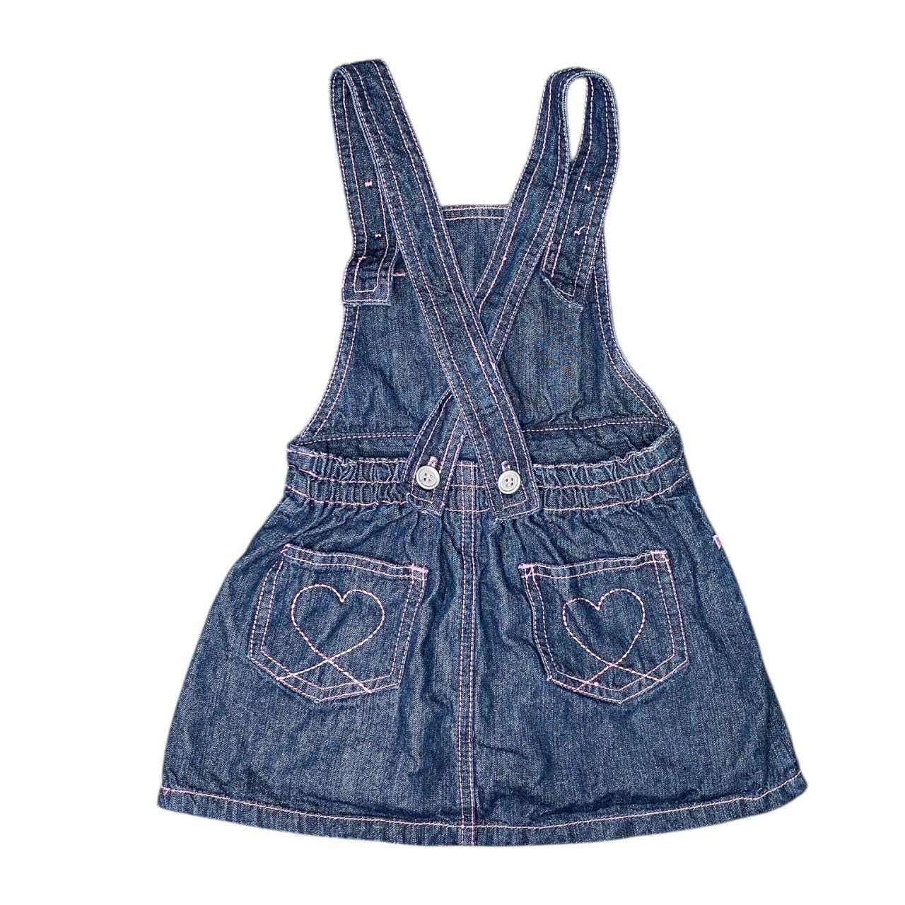 Vintage 90s 00s Disney Ariel the Little Mermaid Denim Overall