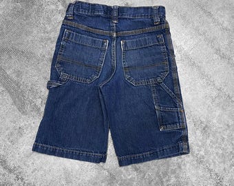 Vintage 2000s 00s Boys Old Navy Skater Grunge Denim Jeans Shorts Jorts Sz 10