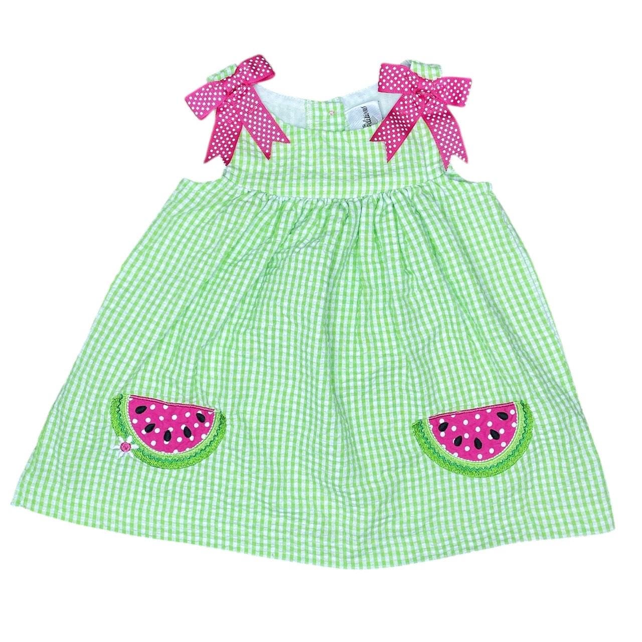 Vintage 1990s 90s Watermelon Summer Rare Editions Baby Dress Sz 6-9mo - Etsy