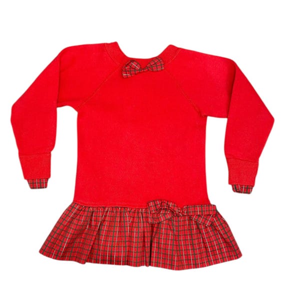 1980s christmas dress 80s Christmas Present Dress Luxie Vintage