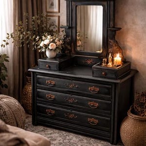 Gothic Bedroom Dresser - Etsy
