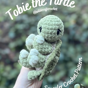 Schema all'uncinetto per tartaruga coccolosa / Tobie / SOLO SCHEMA PDF