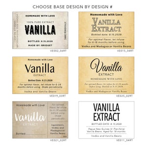 2x3 inch Personalized Homemade Item Labels Change wording, colors, etc. to meet you needs image 6