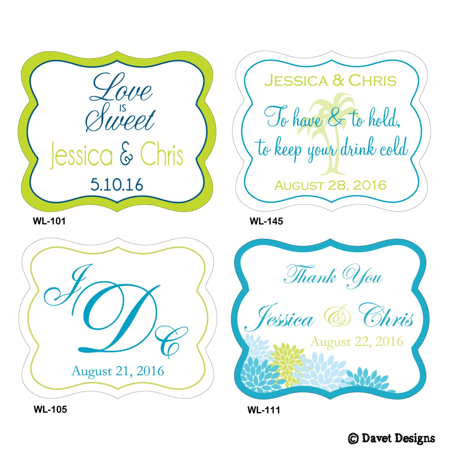 98 2.5 X 2 Inch Die Cut Mini Wine Bottle Wedding Labels Etsy