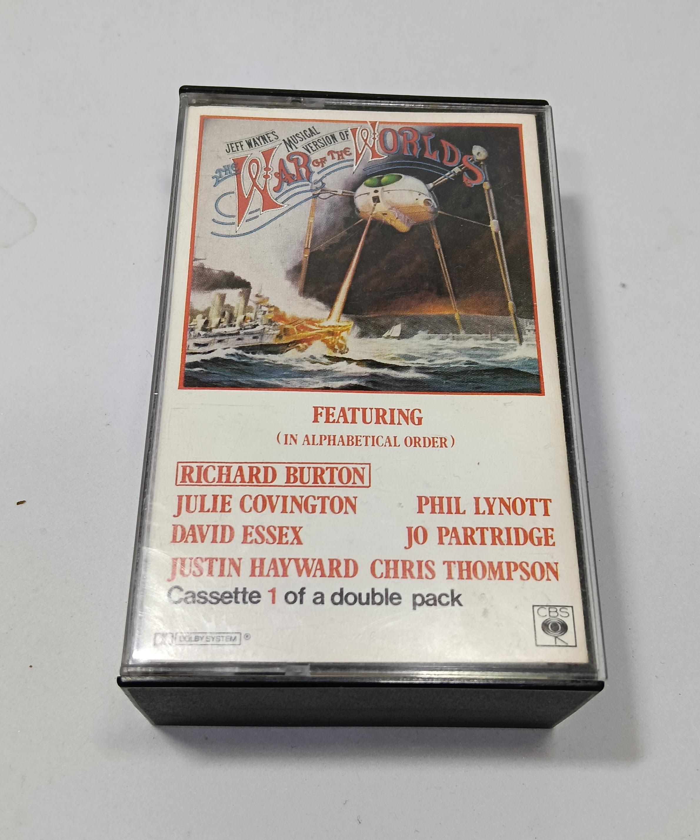 Vintage 'WAR of the WORLDS' Double CASSETTE 1978 - Etsy