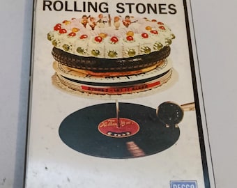Vintage ROLLING STONES 'Let It Bleed' Decca CASSETTE 1969