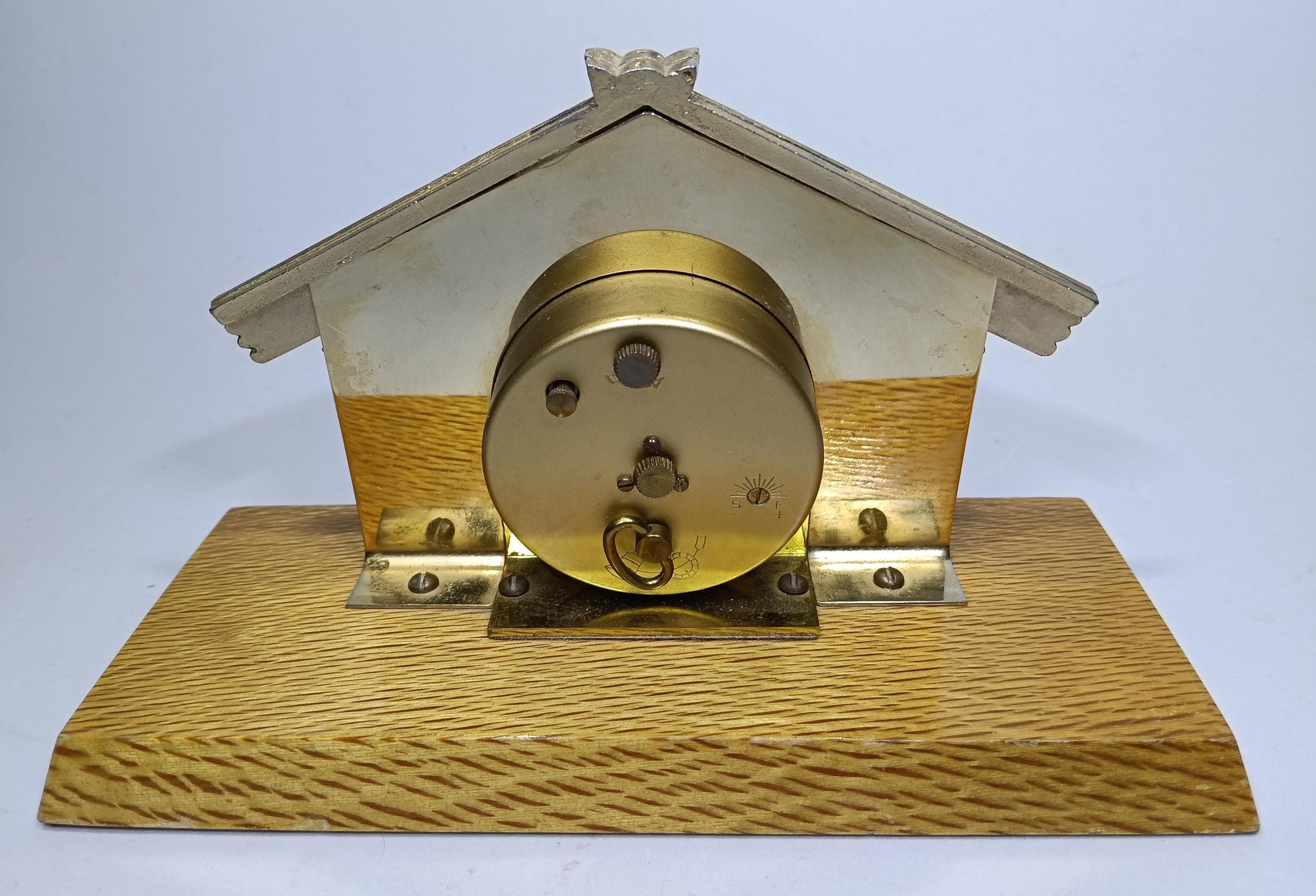 Vintage 'MAORI' EUROPA Brass Wind up Mantle CLOCK - Etsy