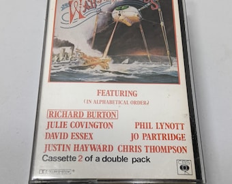 Vintage 'WAR Of The WORLDS' Double CASSETTE 1978
