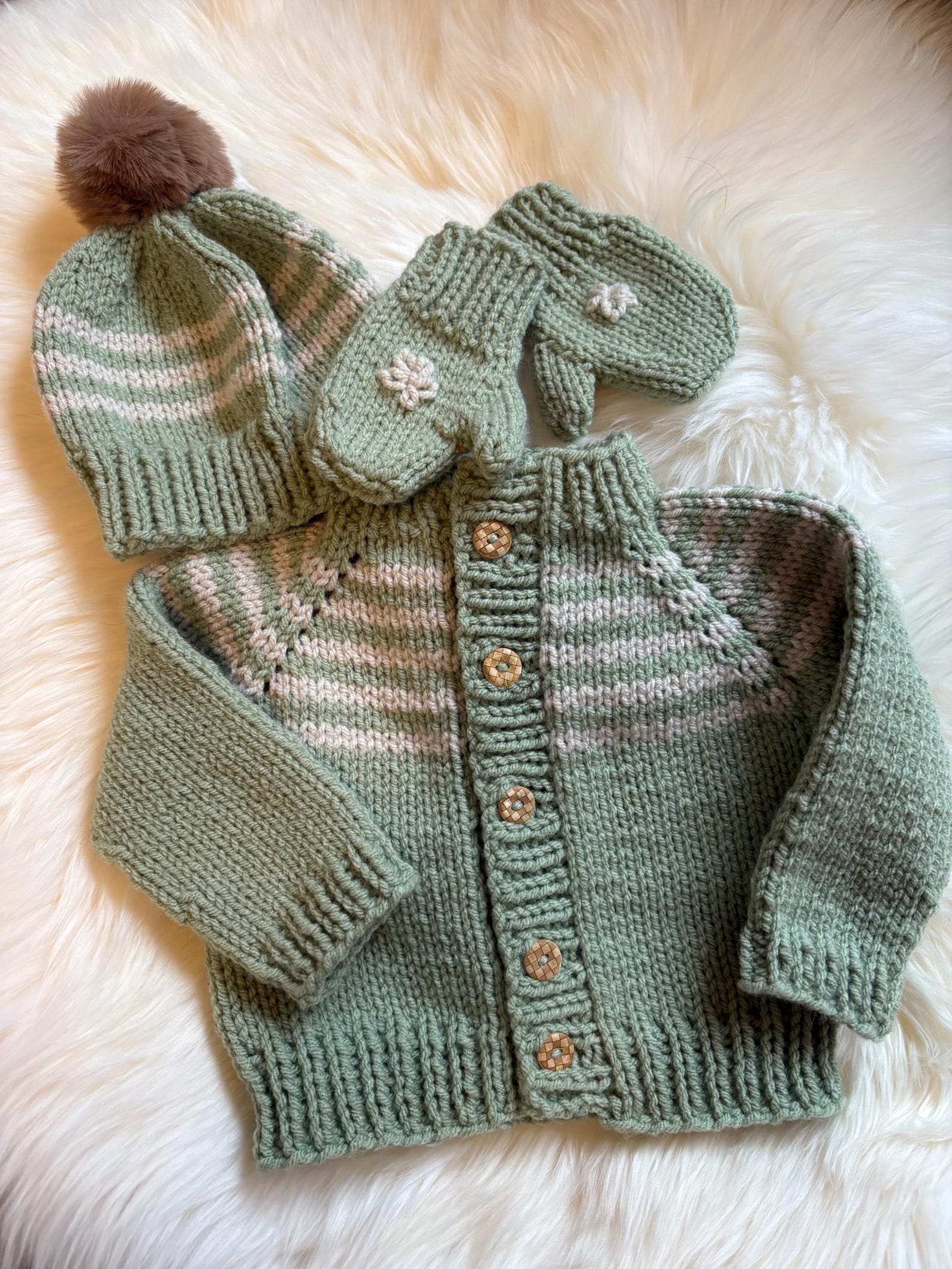 Baby Knit 3-Piece Set Baby Knit
