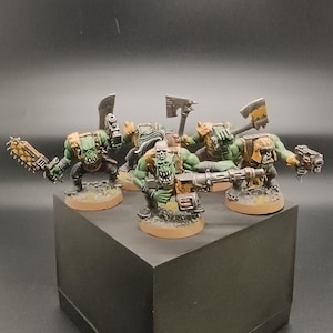 Bad Moonz Ork Boyz, Custom Painted