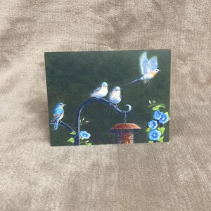 Bluebird Family Note Cards