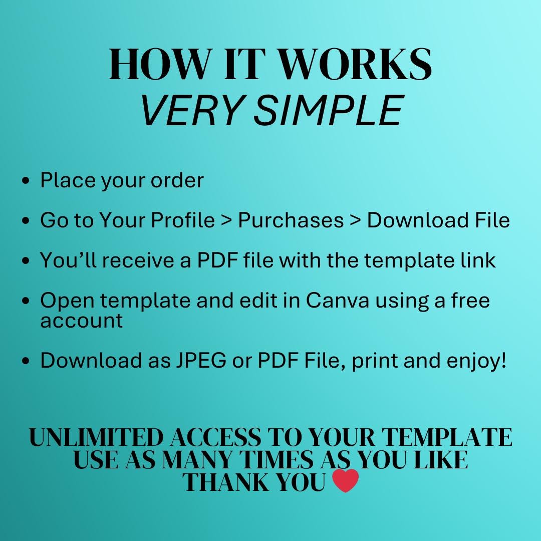Custom Cake Topper DIY Template | Editable Canva (PDF Digital Download ...