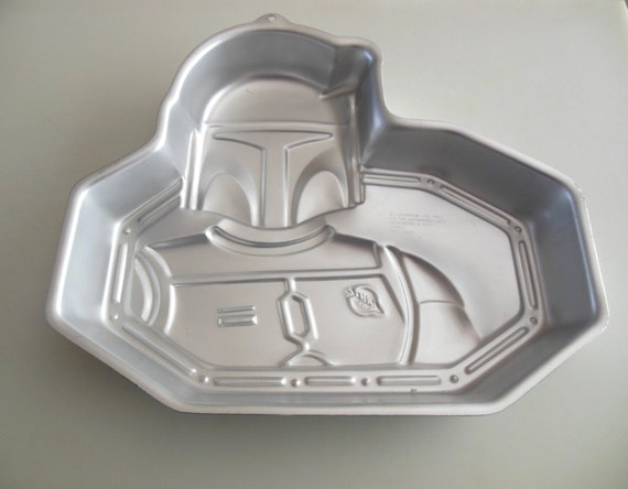 Boba fett top cake pan