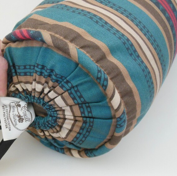 Vintage Croscill Bolster Pillow Bedding Decorative Evergreen Red Gold Striped Geometric Lauren White Blaine - Croscill Santa Fe Bedding Collection Vintage Croscill Bolster Pillow Bedding Decorative Evergreen Red Gold Striped Geometric Lauren White Blaine - Croscill Santa Fe Bedding Collection