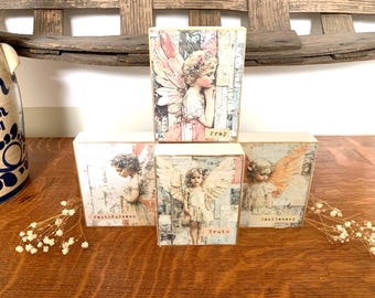 Christian Home Decor, Young Angel Shelf Sitters