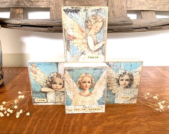Christian Home Decor, Young Angel Shelf Sitters