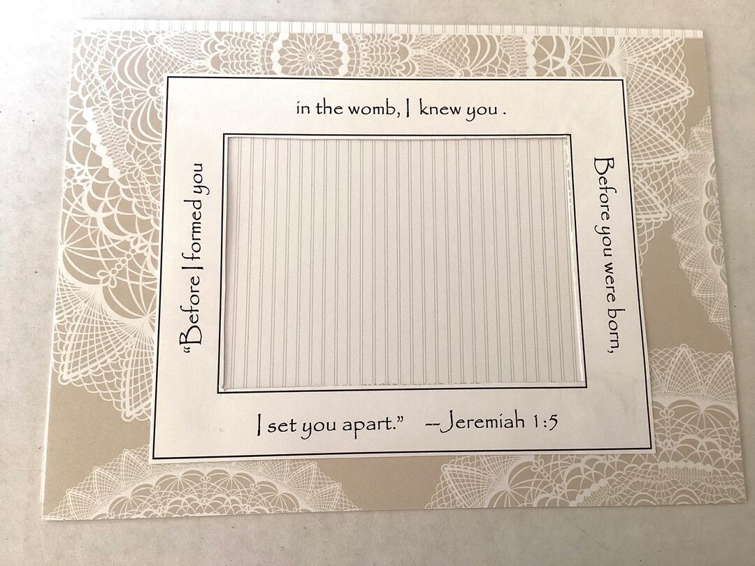 Ultrasound Frame Sonogram Frame Neutral Nursery Grandparents Frame